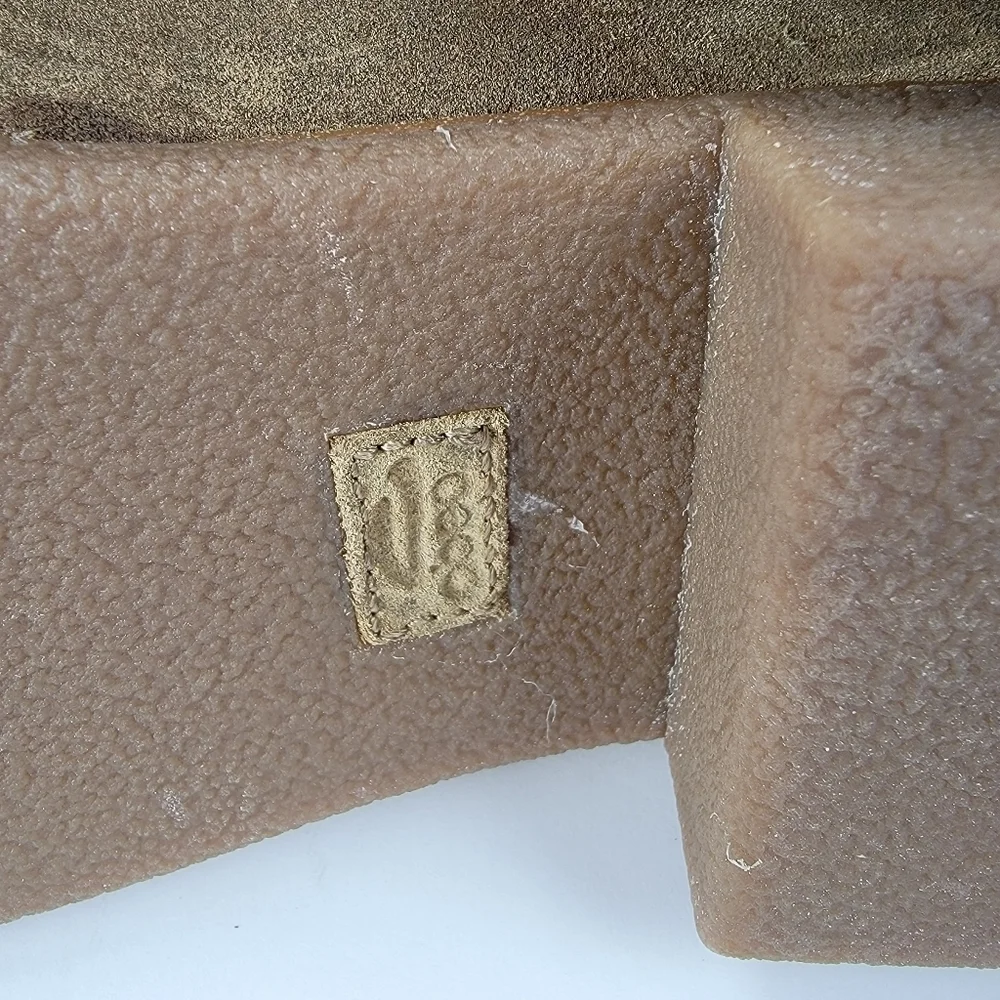ABEO Pro Women's Bristol Sheepskin Lined Suede Boot in Tan Size 10